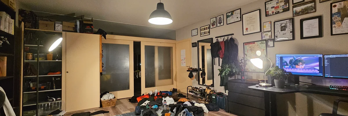 The weeks before: Prepping, Planning and Too Much Painting